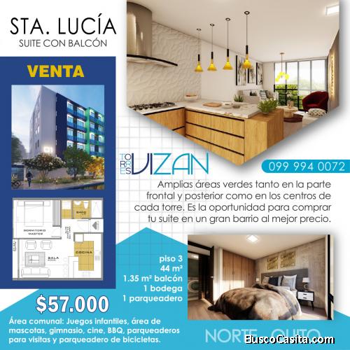 Vendo Suite Con Balcón Centro Norte De Quito