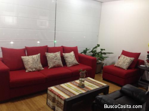 91 m² Renta de Departamento Amoblado frente a El Bosque 