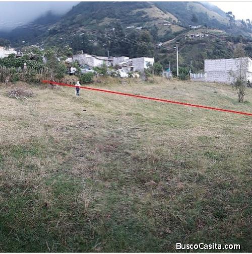 Terreno independiente de venta al sur de Quito 