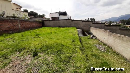 Hermoso terreno cerca del centro de Conocoto