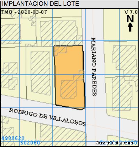 Terreno esquinero de 650 metros cuadrados en Ponceano Alto.