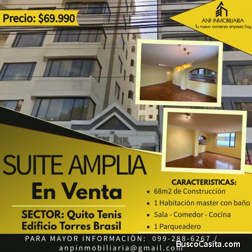 Suite en Venta Sector Quito Tenis Bajo