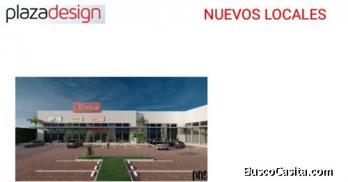 Alquilo locales comerciales en Centro Comercial Plaza Design de estreno
