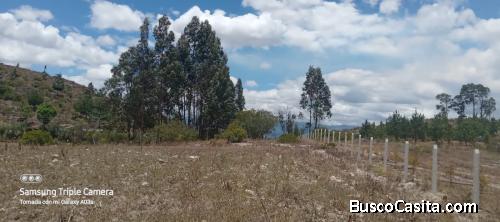 Terreno plano, de 7232m2 (Vía a Jadán)  ideal para construir una fínca vacacional