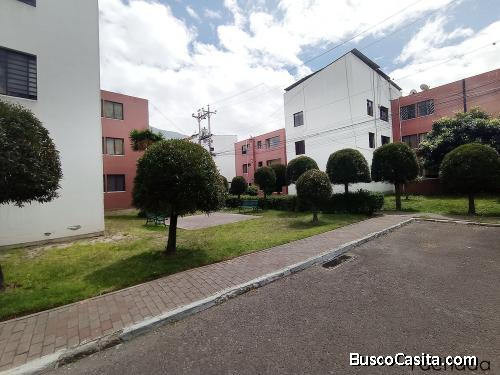 Departamento de venta Dos Hemisferios, sector Pusuqui, 2 dormitorios, remodelado, 50m2