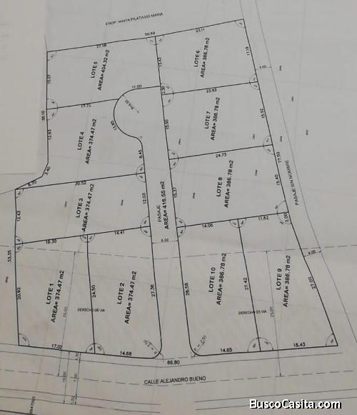VENTA LOTES DE TERRENO SECTOR ALÓAG