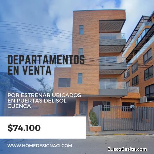 Departamento en venta en Cuenca sector Puertas del Sol