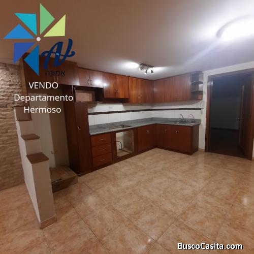 VENDO HERMOSO DEPARTAMENTO BIEN UBICADO