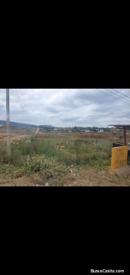 Vendo terreno en vía a la costa 513mtrs 