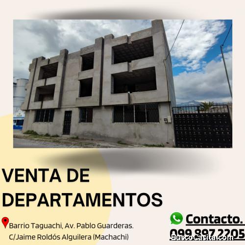 VENTA DE DEPARTAMENTOS EN OBRA (MACHACHI) 