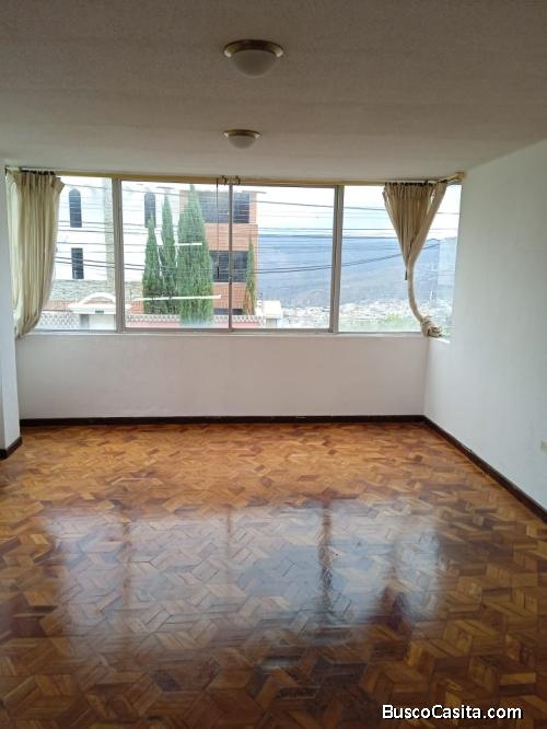 Departamento de arriendo, urbanización Mastodontes, Norte Quito
