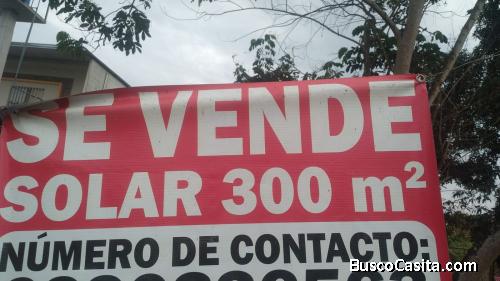 SE VENDE TERRENO 300 m2