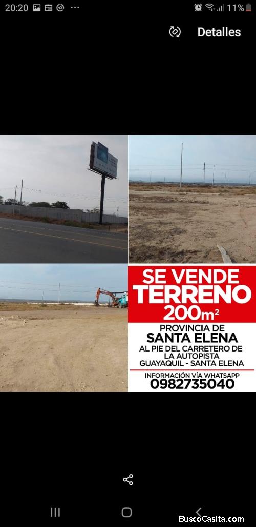 Se vende terreno en Sol de Primavera en Sta Elena