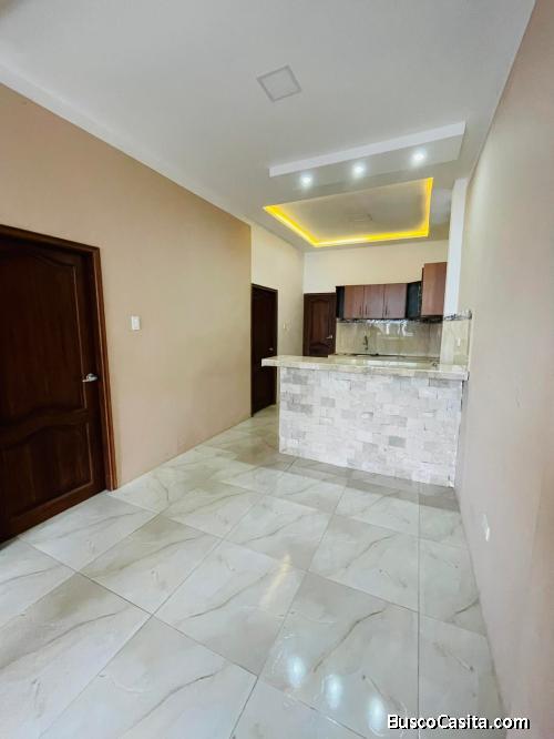 Departamento de 2 Dormitorios con 1 baño completo.