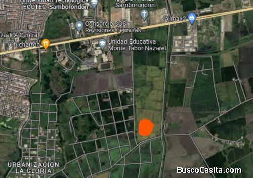 Vendo terreno Nuevo Samborondon papeles en regla