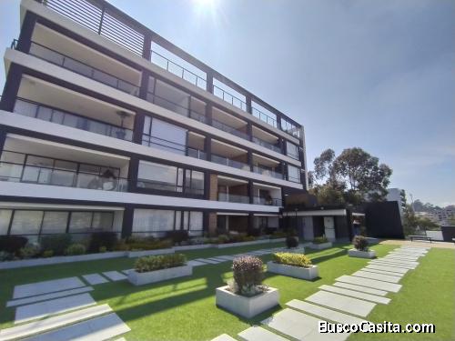 Se arrienda departamento, AMOBLADO, increible sector, edifico nuevo familiar.
