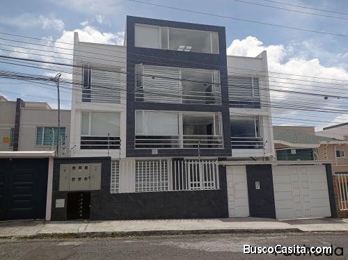 Departamento de venta por estrenar Pusuqui, Urbanizacion San Gregorio de 103m2, acabados de primera