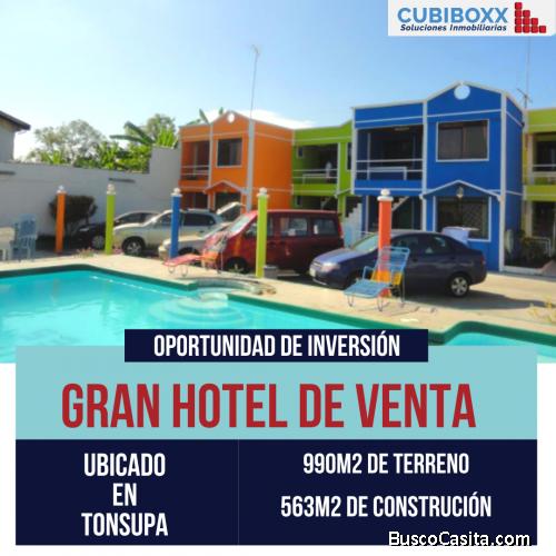 Hotel de Venta en Tonsupa DE OPORTUNIDAD 