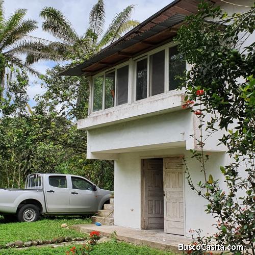 Finca Palma Africana 33 has Casa 2 pisos ubicada en cantón Puerto Quito, Pichincha