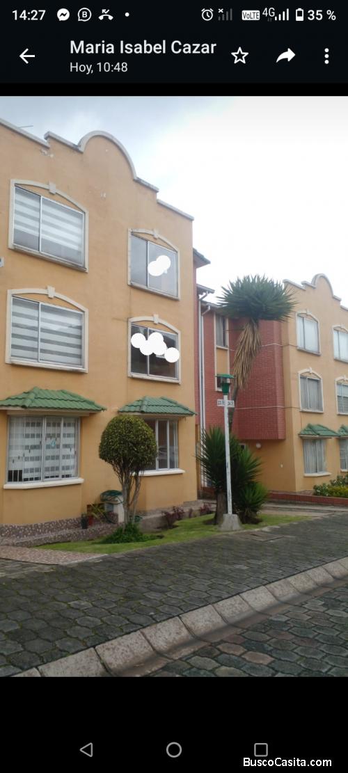 ARRIENDO CASA CONJUNTO PRIVADO SECTOR NORTE QUITO SAN CARLOS