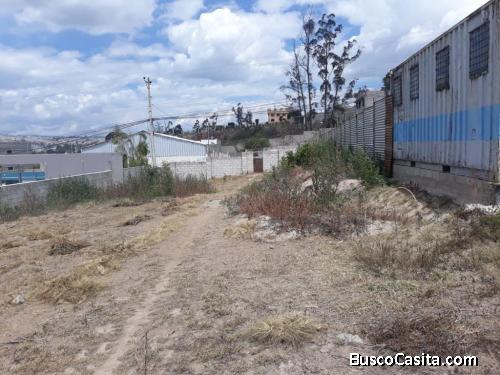 Arriendo de Terreno Para Bodega Norte de Quito $300