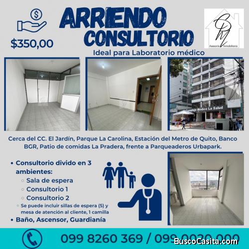 ARRIENDO CONSULTORIO MÉDICO
