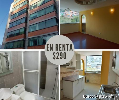 Amplio departamento de 3 habitaciones. 