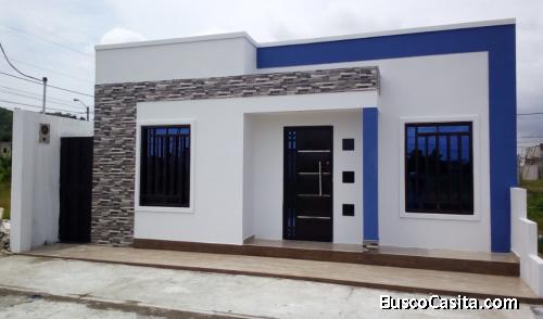 venta de casa por estrenar en mi lote  villa bonita