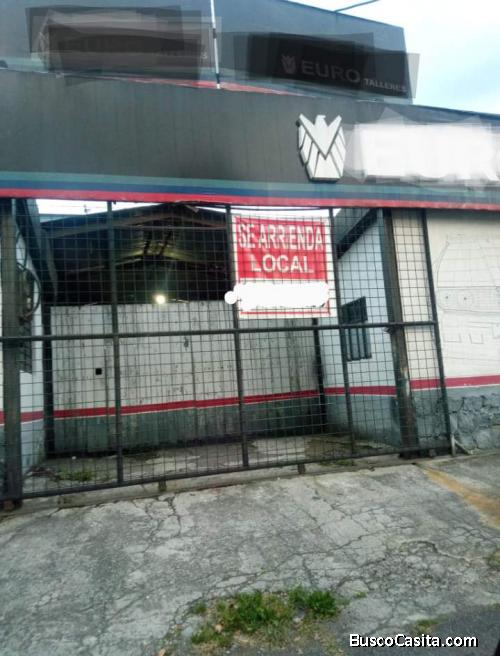 ARRIENDO TALLER MECÁNICO SECTOR LA CONCEPCIÓN NORTE QUITO