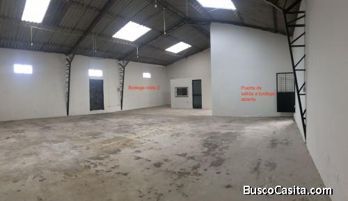 ARRIENDO BODEGA TODO IMPACTO SECTOR CARCELEN INDUSTRIAL 