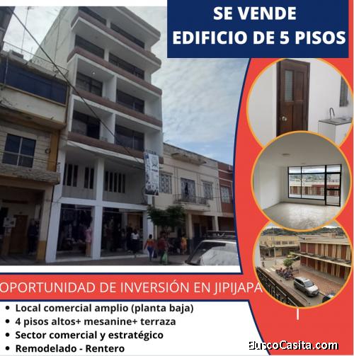 Se Vende EDIFICIO RENTERO en Jipijapa - OPORTUNIDAD DE INVERSIÓN 