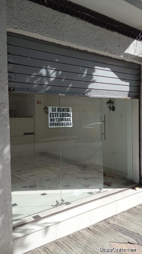 Arriendo local comercial en sector  La Mariscal, Quito