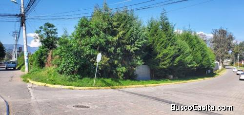 Venta terreno con casa sector Tababela