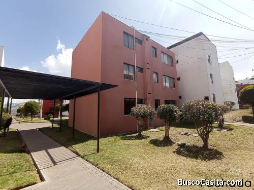 Departamento de venta Dos Hemisferios, sector Pusuqui, 3 dormitorios, planta baja