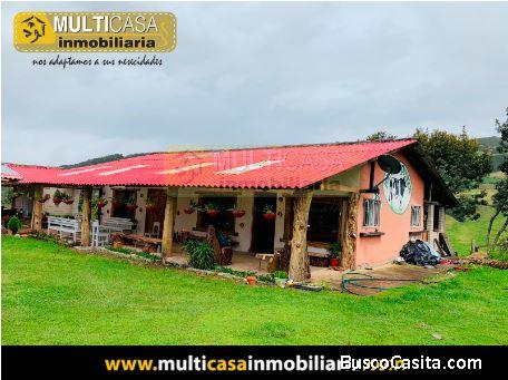 Se vende hacienda ganadera de 100 hectárea de 4 casas (2389)