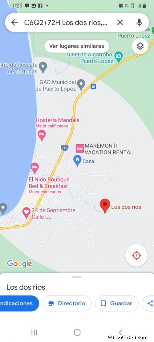 Vendo   terreno  en  Puerto  López   