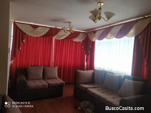 Arriendo casa semiamoblada, sector SAN JUAN a 5 minutos del Hospital Carlos Andrade Marín