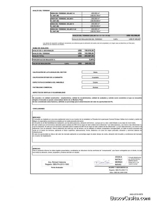 VENTA DE 1200 MTS2 CON CERRAMIENTO 