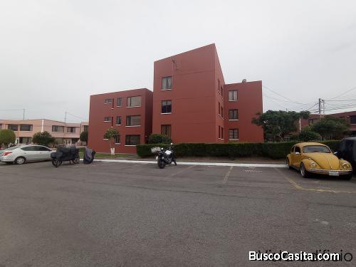 Departamento de arriendo Do Hemisferios, 2 dormitorios, tercer piso, seguridad, cerca colegios
