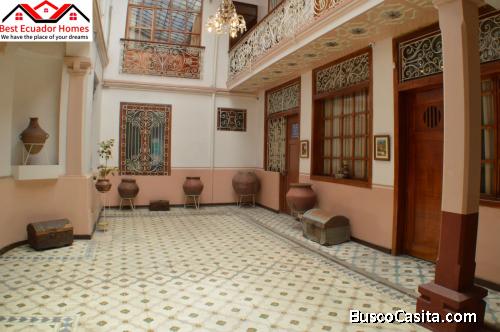 Historic House in Downtown Cuenca, Rental Opportunity - Ideal for Business Investment