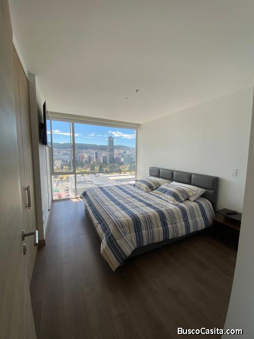 DEPARTAMENTO AMOBLADO EN QUITO 