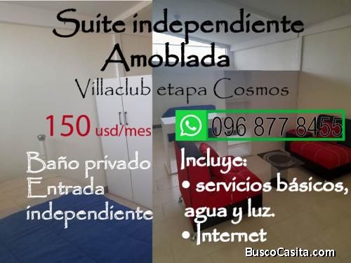 Suite amoblada independiente