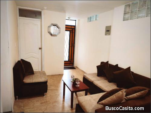 ARRIENDO MINI DEPARTAMENTO FULL AMOBLADO NORTE DE QUITO