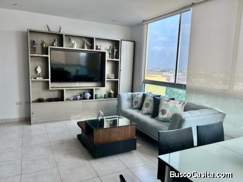 DEPARTAMENTO AMOBLADO EN VENTA UBICADO EN MALECÓN DE SALINAS