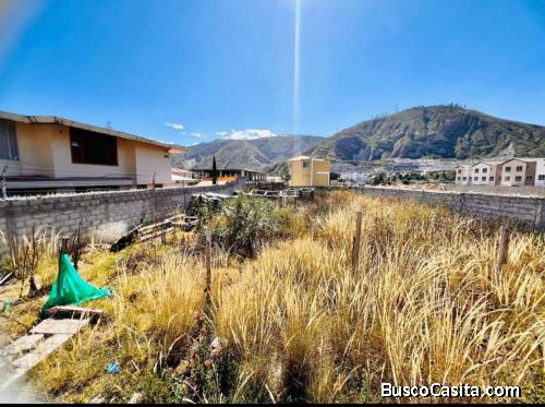 Terreno en venta sector Pomasqui