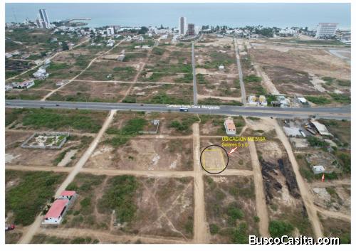 VENDO TERRENO 250MT2 EN PUNTA BLANCA -SANTA ELENA