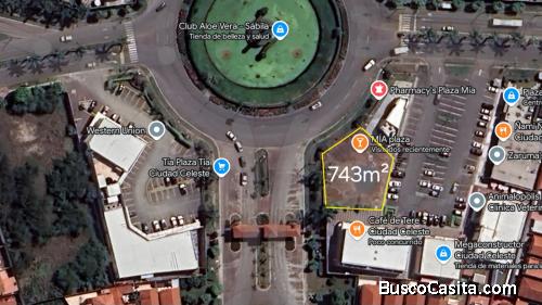 Terrneo en venta en principal de ciudad celeste, comercial, 743m2