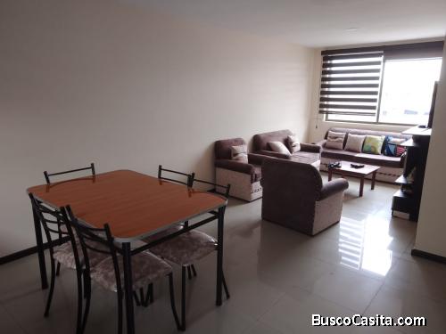 Departamento amoblado en arriendo, para una familia de 3 personas