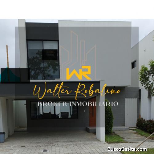 Alquilo casa amoblada Vía Samborondón Urb La Costa 