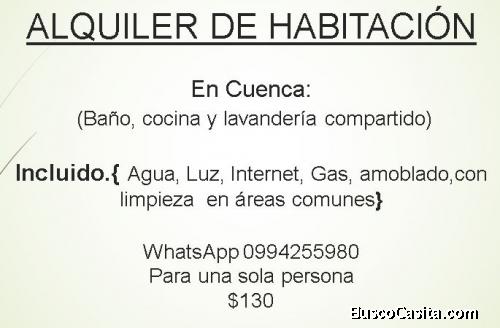 alquiler de habitacion en cuenca barato 